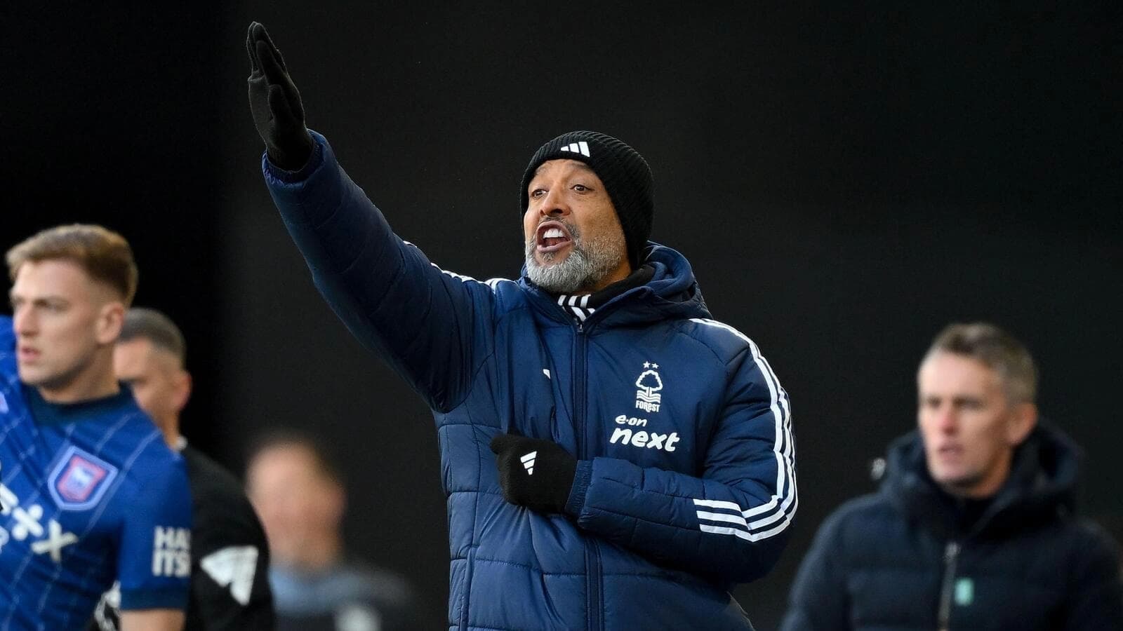 Nuno Espirito Santo, during the Premier League match