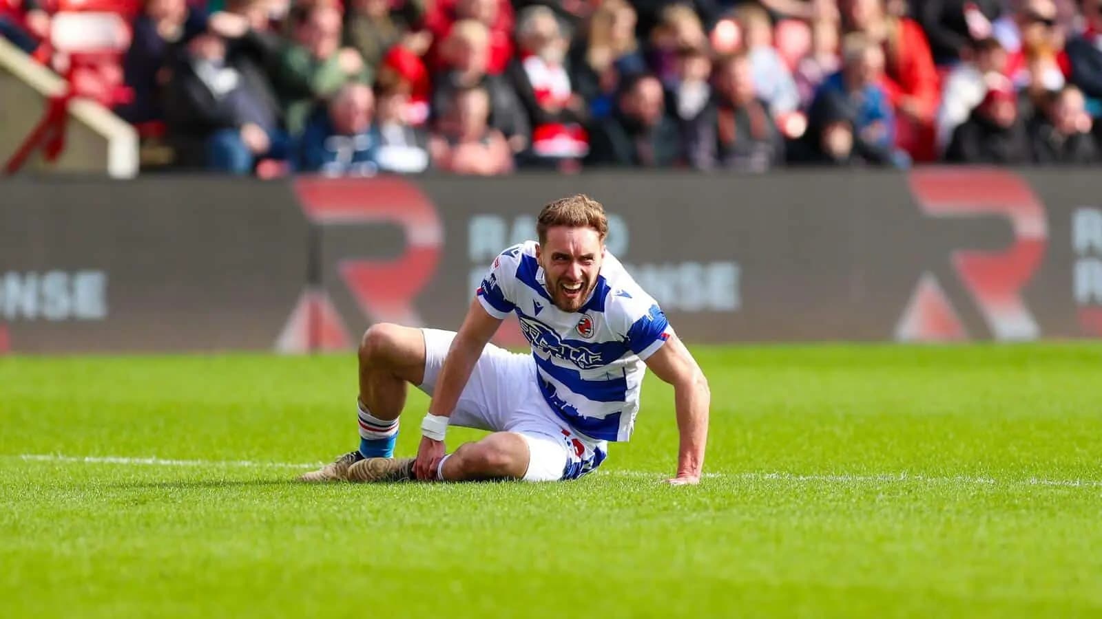 Sam Smith (10) of Reading - during the game
