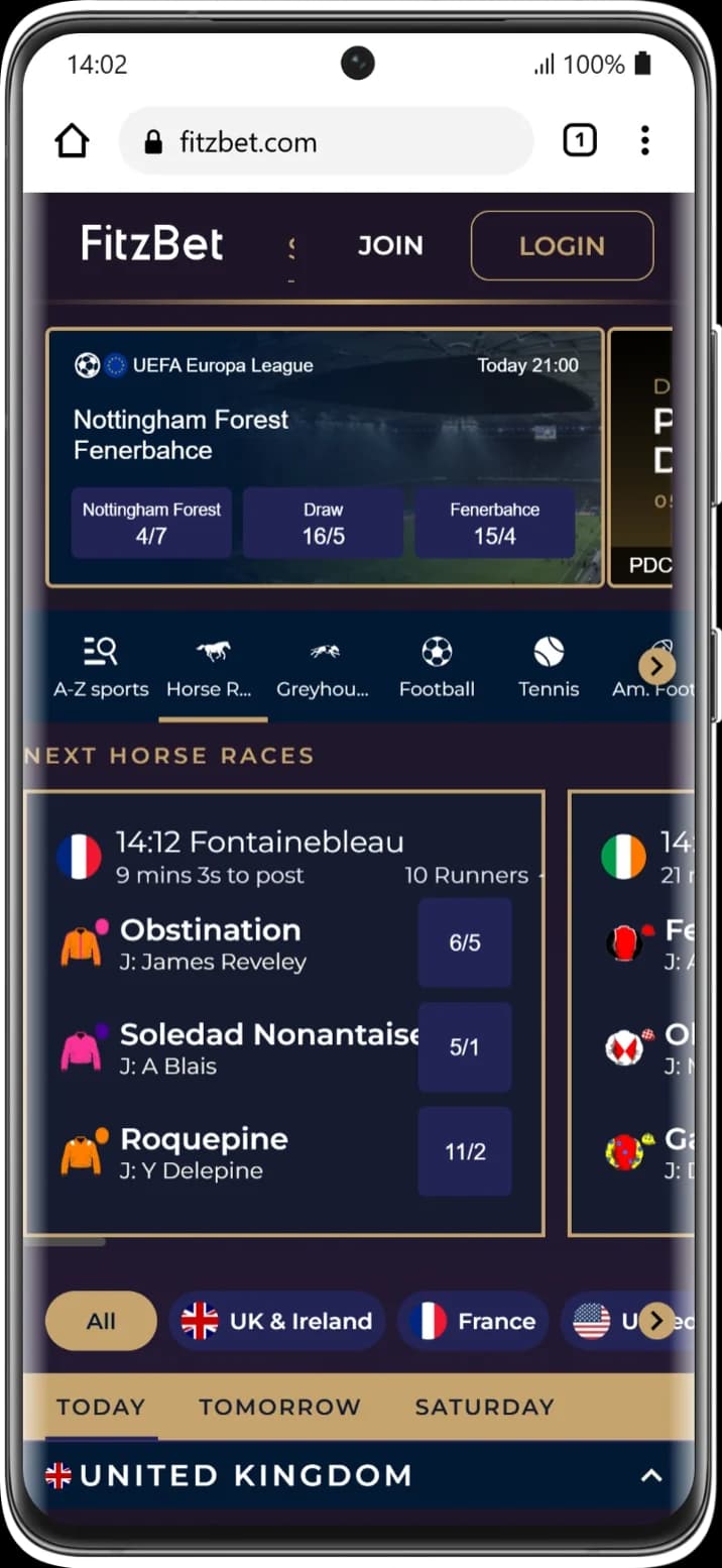 Fitzbet bonus