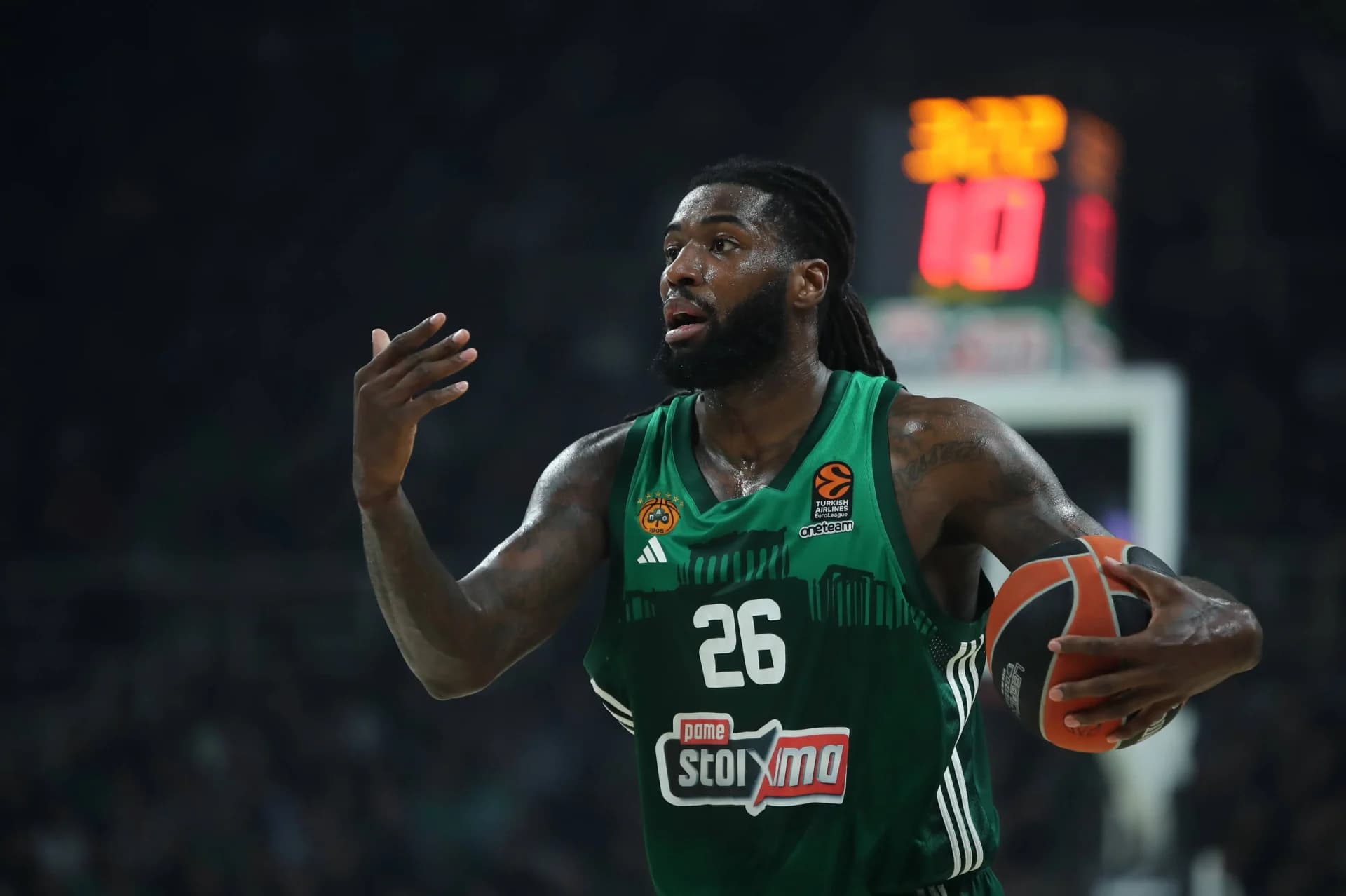 Mathias Lessort, 26 of Panathinaikos